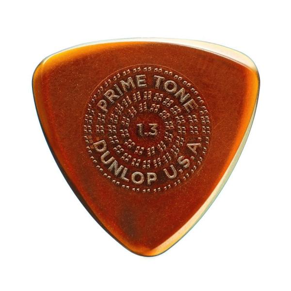 JIM DUNLOP Primetone Sculpted Plectra Small Triangle with Grip 516P 1.3mm sbN×3