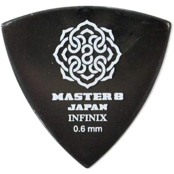 20枚セット】MASTER8 JAPAN INFINIX 三角 0.6mm ギター ピック [IF