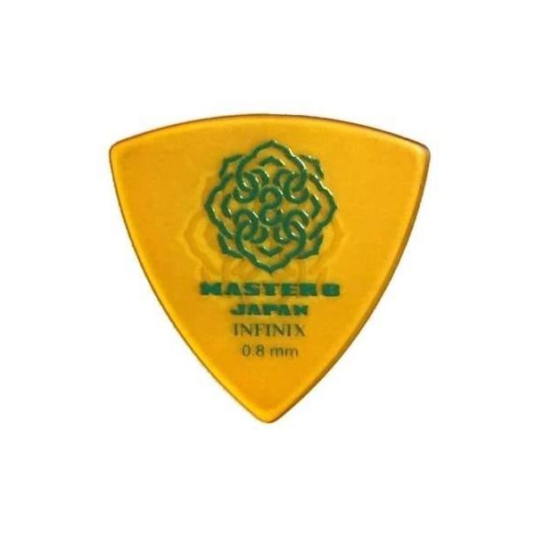 他サイト： MASTER 8 JAPAN IFHPR-TR080 INFINIX TRIANGLE Hard Polish with Rubber Grip 0.8mm ピック×10枚の商品画像