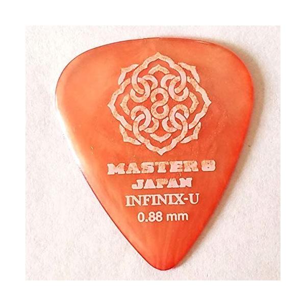 他サイト： MASTER 8 JAPAN IFU-TD088 INFINIX-U TEARDROP with Hard Grip 0.88mm ギターピック 1枚の商品画像