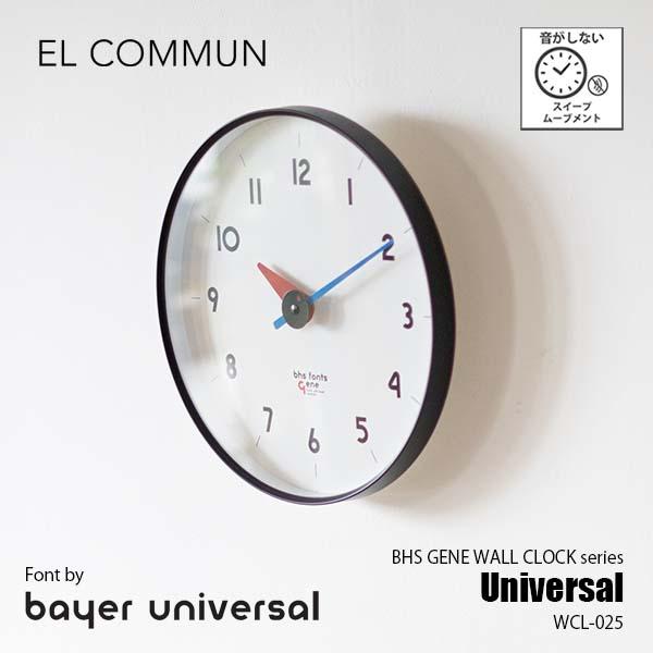EL COMMUN エルコミューン BHS GENE WALL CLOCK Universal バウハウス