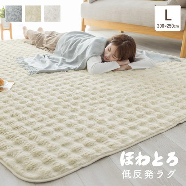 ラグ 洗える 3畳 もこもこ 低反発ラグ 洗えるラグ ラグマット あったか