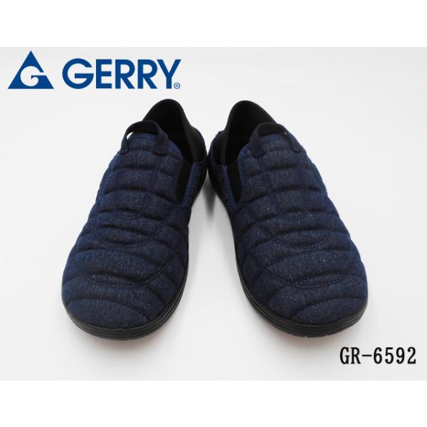 【秋新作】大人気 GERRY ジェリー メンズ 2WAYスリッポンサボアウトドア クロッグ モックシューズ 強撥水加工 軽量 燃えにくい キャンプ デニム調 GR6592