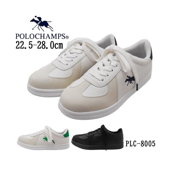 【春新作】POLO CHAMPS ウィメンズ ポロチャンプス スニーカー 軽量 もちもちインソール オシャレ PLC8005