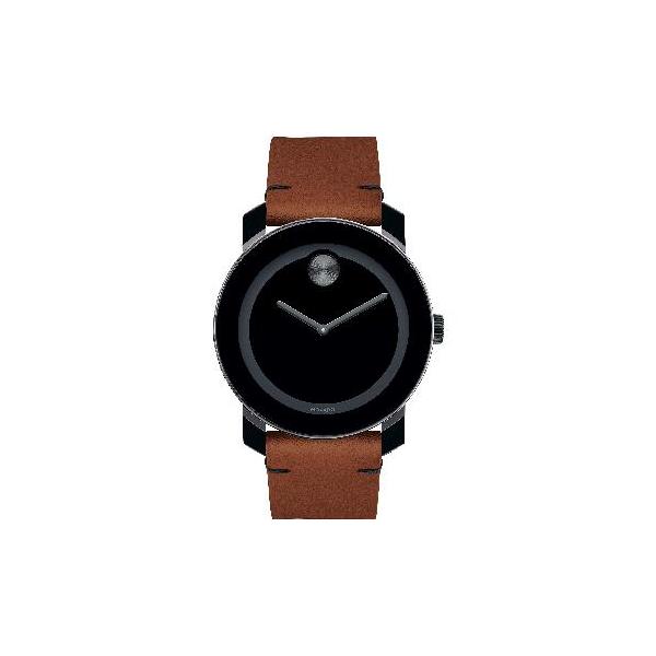 モバード Movado Bold(モバド) ステンレスケース ブラックダイヤル