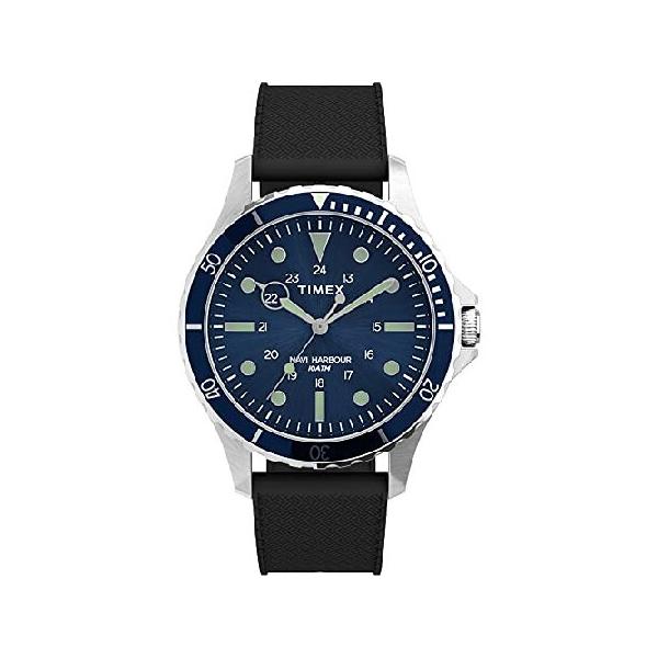 タイメックス Timex Men's Navi XL 41mm Watch #x2013; Stainless Steel Case Blue  Dial with Black 送料無料 :NEW-B09C2NJMCQ:アン・ロザージュ 通販 