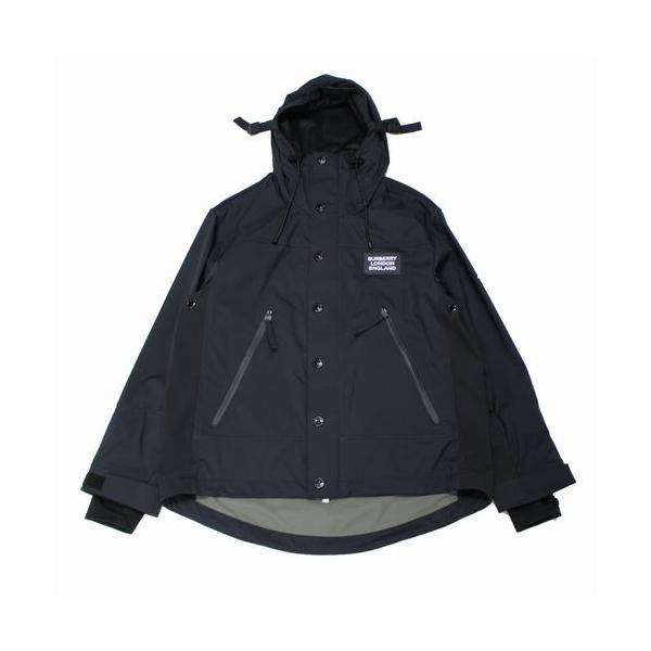 BURBERRY バーバリー Logo Applique Technical Twill Hooded BURBERRY バーバリー Logo Applique Technical Twill Hooded