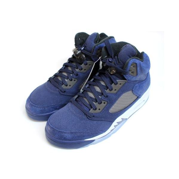 NIKE ナイキ 23AW AIR JORDAN 5 RETRO SE MIDNIGHT NAVY エア ジョーダン 5 レトロ FD6812-400 US8.5(26.5cm) ネイビー