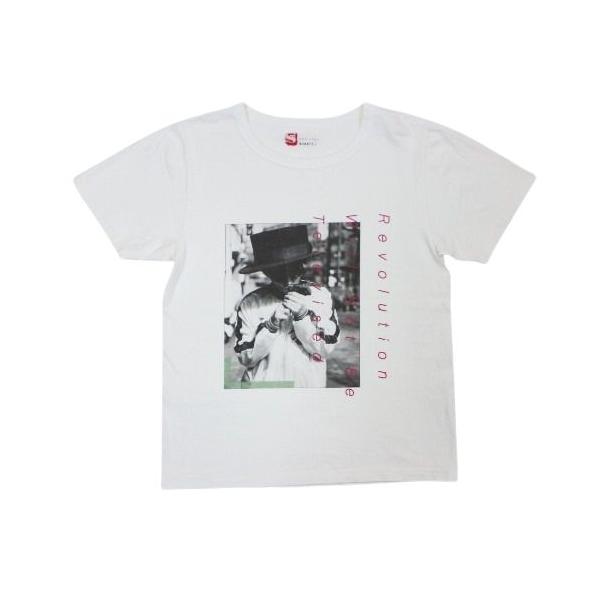 SHANTii シャンティ― フォト Tシャツ L ホワイト