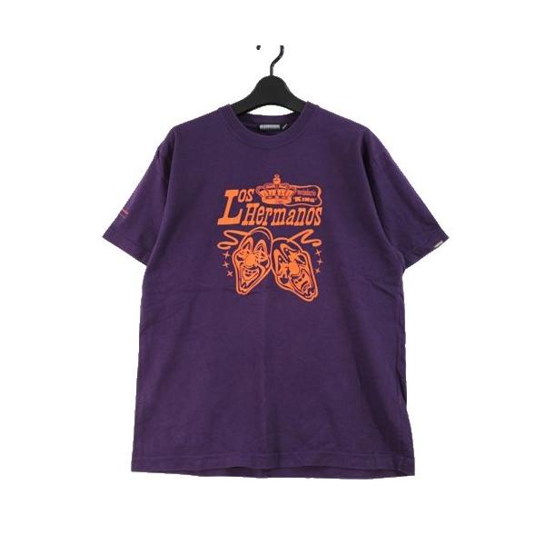 NEIGHBORHOOD ネイバーフッド Los Hermanos Tシャツ M パープル 