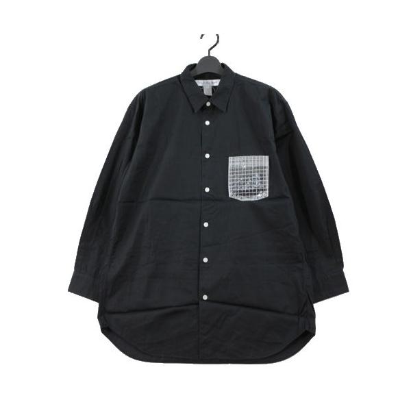 COMME des GARCONS SHIRT コムデギャルソンシャツ PVC ポケット 長袖