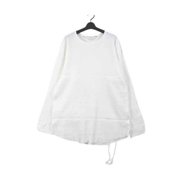 ANCELLM アンセルム 24SS DAMAGE WAFFLE CREW LS T-SHIRT ダメージ