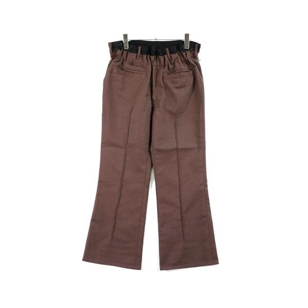 パンツ BED j.w. FORD 21AW Over Waist boots cut BED J.W. FORD ベッドフォード 21AW Over Waist Boots Cut パンツ 0