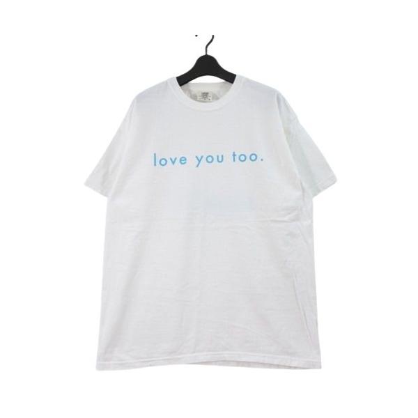 SHANTii シャンティ  love you too Tシャツ L ホワイト