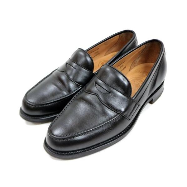 JOSEPH CHEANEY ジョセフ チーニー HUDSON BLACK CALF レザー