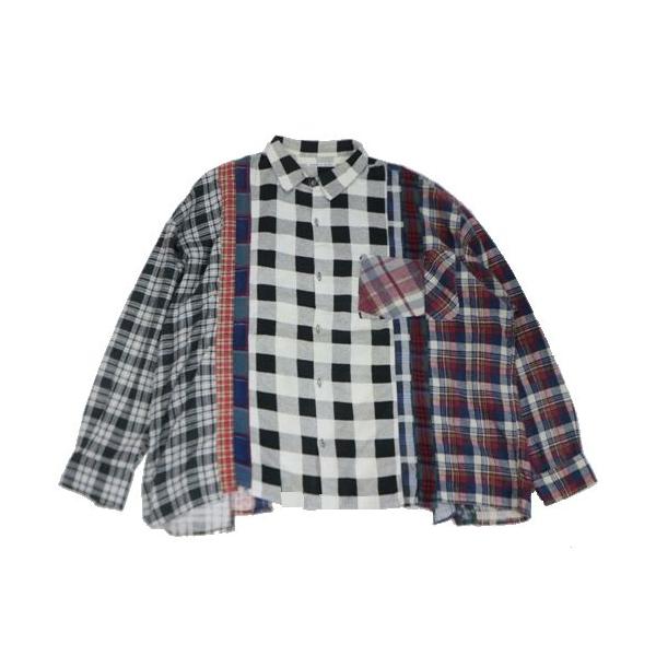 Rebuild by Needles リビルドバイニードルス 19AW Wide 7 Cuts Shirt