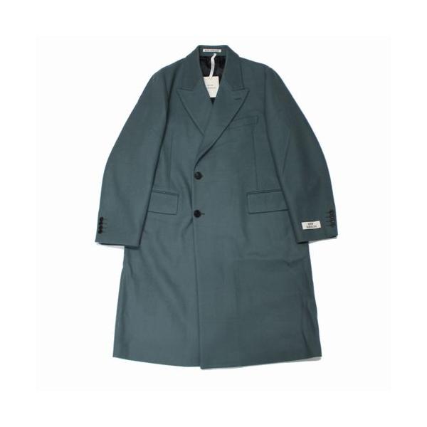 Kith 101 x Auralee Melton チェスターコート Ｍ AURALEE × KITH 101 オーラリー キス 24AW Melton Chesterfield Coat