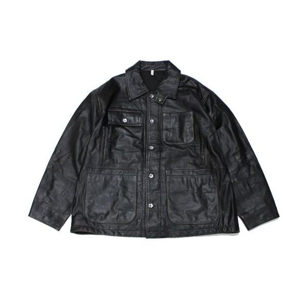 CCU シーシーユー 24AW CHORE JACKET レザー チョアジャケット 2