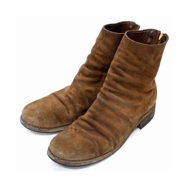 UNDERCOVER × GUIDI 22SS 986 HORSE LEATHER BACK ZIP BOOTS ホース