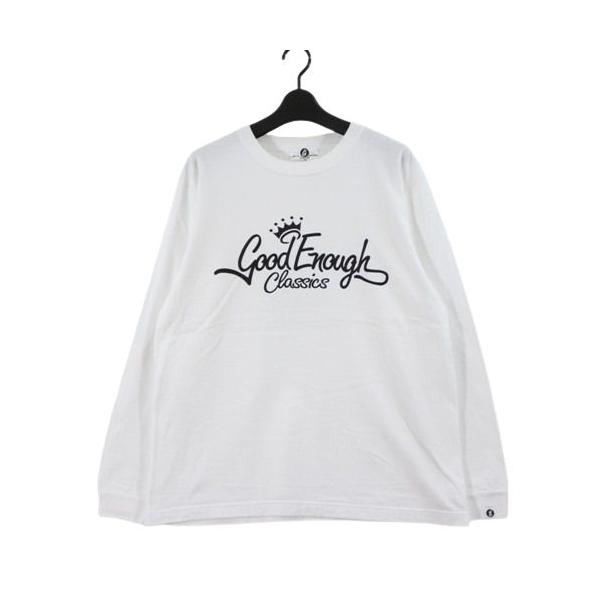 GOODENOUGH グッドイナフ Classic L/S TEE 長袖Tシャツ M ホワイト