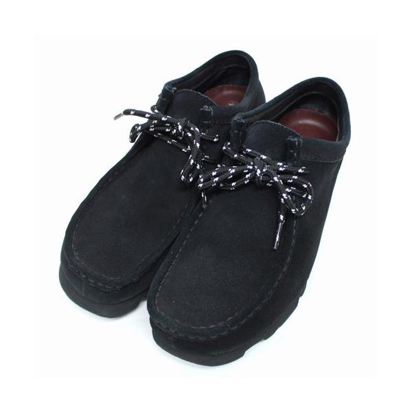 美品 CLARKS クラークス ワラビー wallabee GTX UK8 26172074]【替え紐あり】[国内正規販売店]Clarks(クラークス