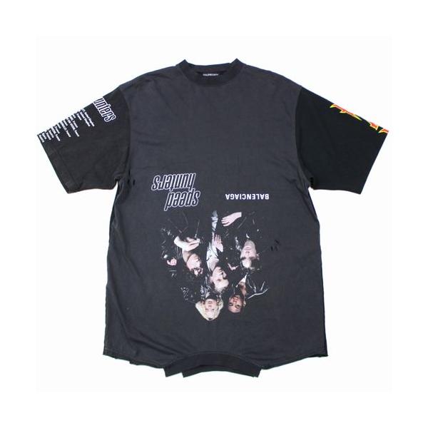 ⚠️6/1までタイムセール早い者勝ち！BALENCIAGATシャツ⚠️ BALENCIAGA バレンシアガ 22SS Speed Hunter Upside Down Tシャツ 1