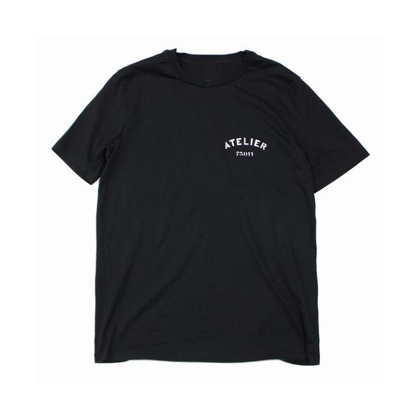 Maison Margiela 10 メゾンマルジェラ 10 18SS ATELIER 75011 Tシャツ 48 ブラック