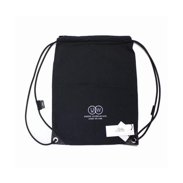 新品 WTAPS×UNDERCOVER GYM SACK ジムサック ブラック UNDERCOVER × WTAPS 25AW GYM SACK ジムサック ナップサック