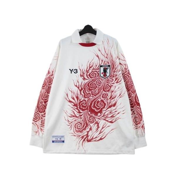 Y-3 ワイスリー 日本代表 CW JFA 長袖Tシャツ S ホワイト : unstitch