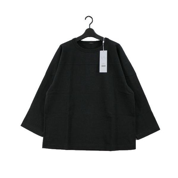 COMOLI コモリ 23SS フットボールTシャツ 1 ブラック : unstitch Yahoo
