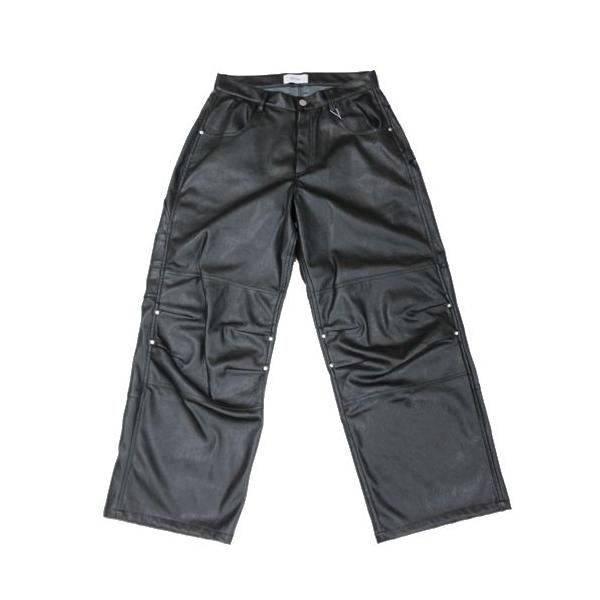 OPENINGACT オープニングアクト 25AW ユーズド加工フェイクレザー