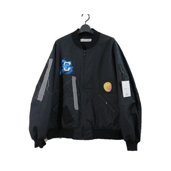 UNDERCOVER アンダーカバー 25SS CoツイルランダムプリントパッチMA-1