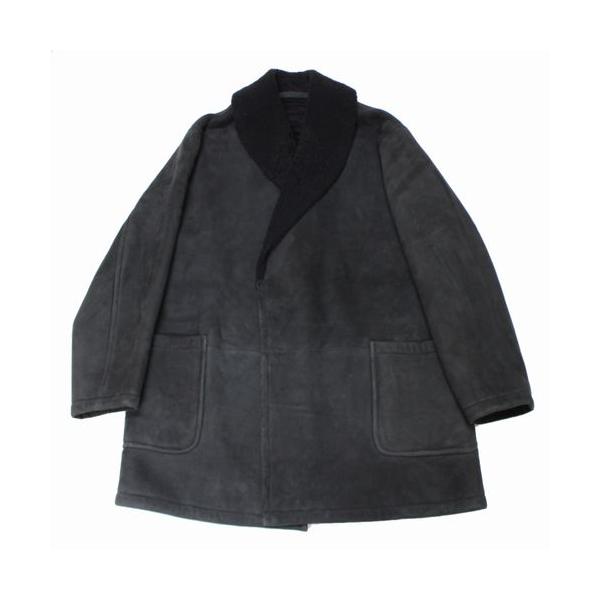 comoli 23AW シープスキンショールカラーコート COMOLI コモリ 23AW シープスキン ショールカラーコート 2 ブラウン