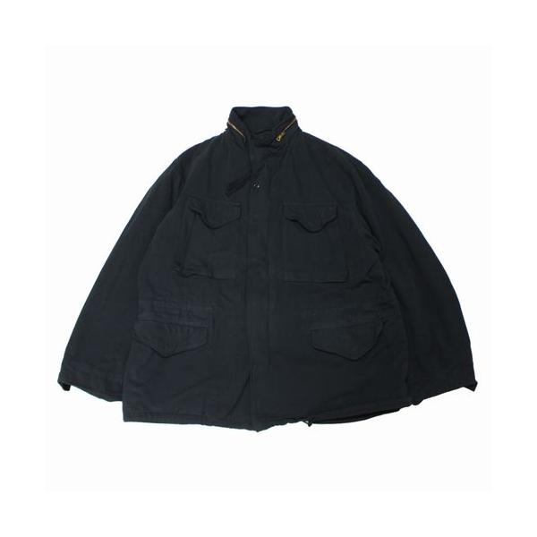 COMOLI コモリ 24AW 製品染 M65 ジャケット 3 ブラック : unstitch
