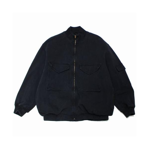 COMOLI コモリ 25AW コットンジャージ G8ジャケット 1 ブラック