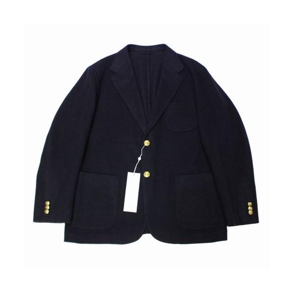 COMOLI コモリ 23AW カシミヤ ネイビーブレザー ジャケット 3 ネイビー