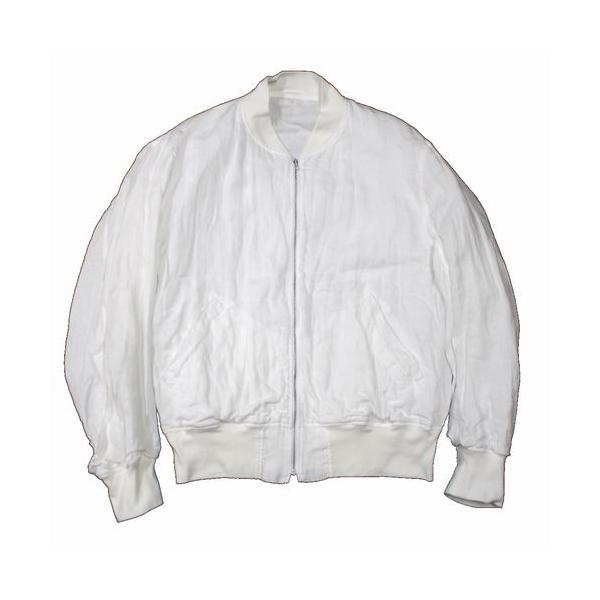 COMOLI コモリ 23SS リネンWクロス ジップブルゾン 2 ホワイト