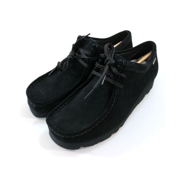 Clarks クラークス　ワラビー　UK6 24cm ブラック Clarks クラークス WallabeeGTX ワラビー ゴアテックス シューズ UK6 1