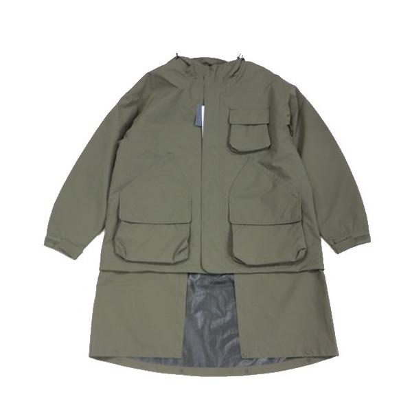 パデッドシェルパーカ　ENGINEERED GARMENTS Mサイズ ネイビー 中古・古着通販】GU (ジーユー) Engineered Garments (エンジニアド
