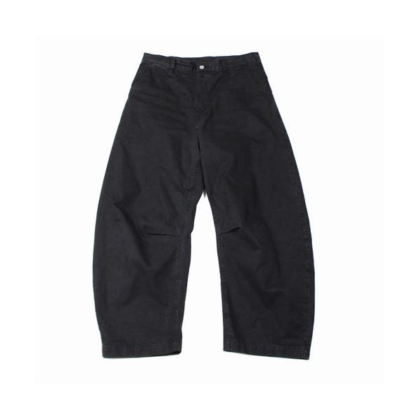 コムデギャルソンオム　25FW 綿ツイルニドム加工パンツ　ブラック COMME des GARCONS HOMME - コムデギャルソンオム25FW 綿ツイルニドム