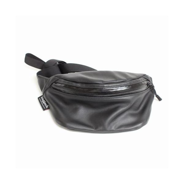 bagjack バッグジャック Bshop 別注 コブラバックル レザーヒップバッグ ブラック
