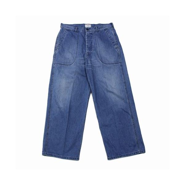 Unlikely アンライクリー 26SS Navy Utility Pants デニムパンツ L インディゴ