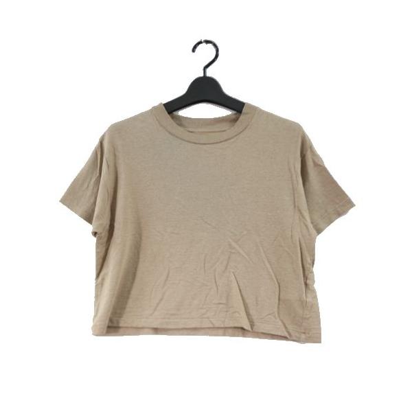MUSE de Deuxieme Classe ミューズデドゥーズィエムクラス 23SS LINEN BASE ショート Tシャツ ベージュ