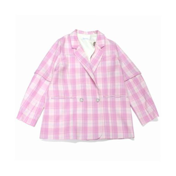 MAISONSPECIAL メゾンスペシャル 22SS チェック2wayジャケット FREE