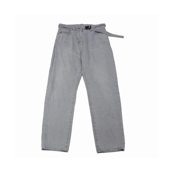 sacai サカイ 23SS Straight Denim Pants ベルト付き デニムパンツ 2