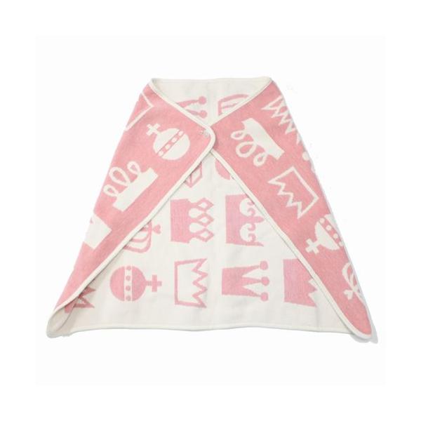 KLIPPAN クリッパン シュニールコットンミニブランケット ピンク