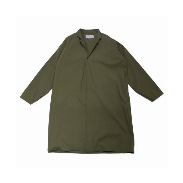 MUYA ムヤ 24AW Nylon livery coat tailored collar ナイロン リバリー