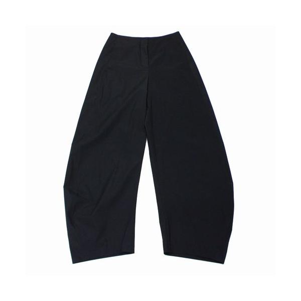 AMOMENTO アモーメント CURVED LEG PANTS カーブシルエット パンツ 0