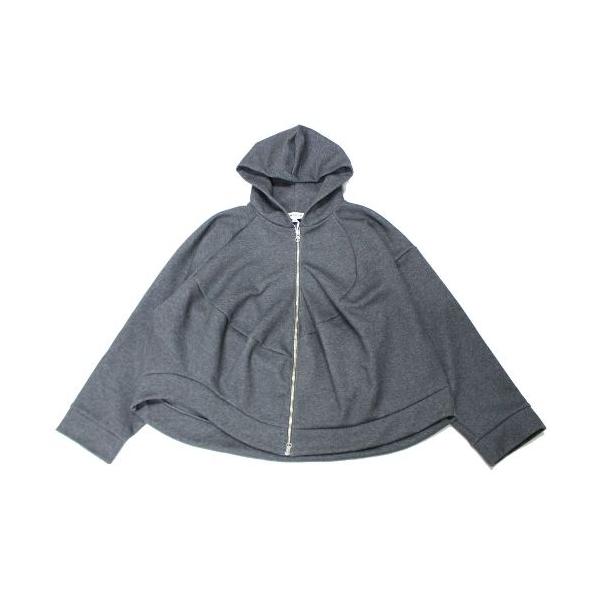 ENFOLD エンフォルド 25AW CIRCLE SOLID HOODIE ジップパーカー 38