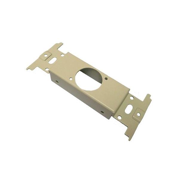 ・コンセントプレート用の金枠・ノイトリックD/DLXシリーズ用・1ヶ穴タイプ・1個入・レセプタクルの取り付け用ネジが付属　（黒、シルバー各2本）